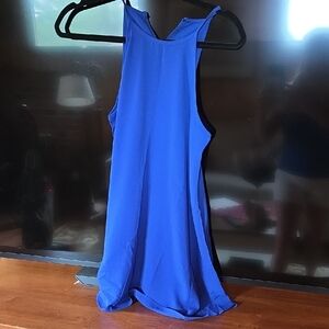 Vibrant Blue Sleeveless Top